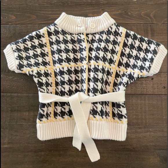 Other - Host pick💕Janie & Jack girls houndstooth sweater